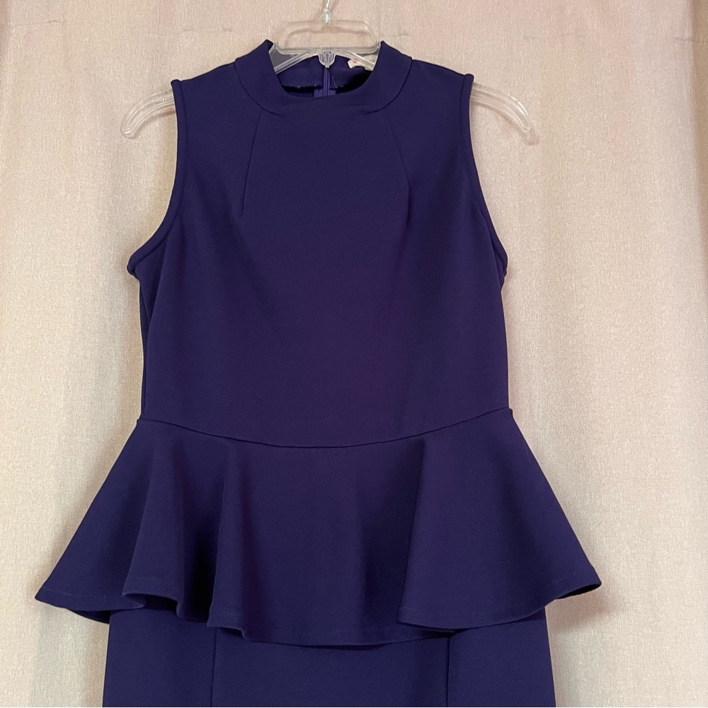 DANIEL CREMIEUX Blue Sheath Cocktail Dress – Size M